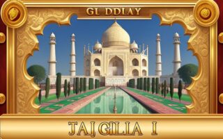 Golden Taj Mahal