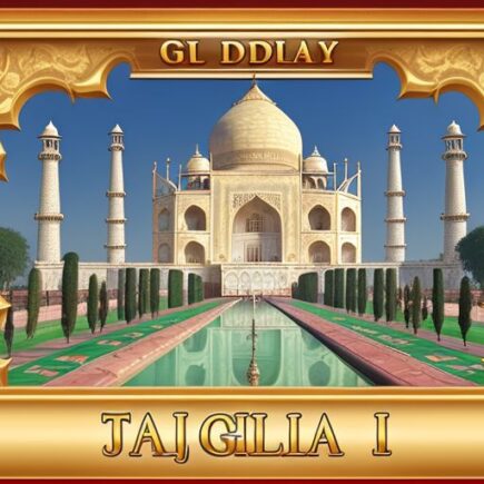 Golden Taj Mahal