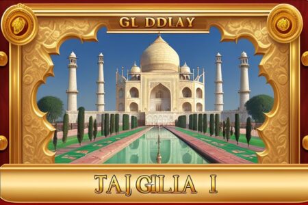 Golden Taj Mahal