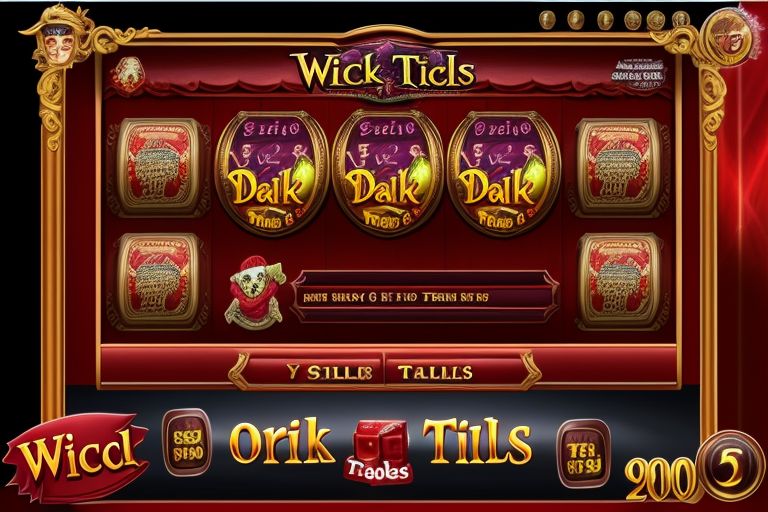 Wicked Tales Dark Red